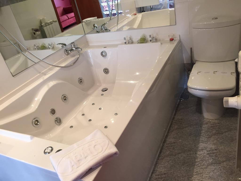Catoira Motel Abalo חדר תמונה